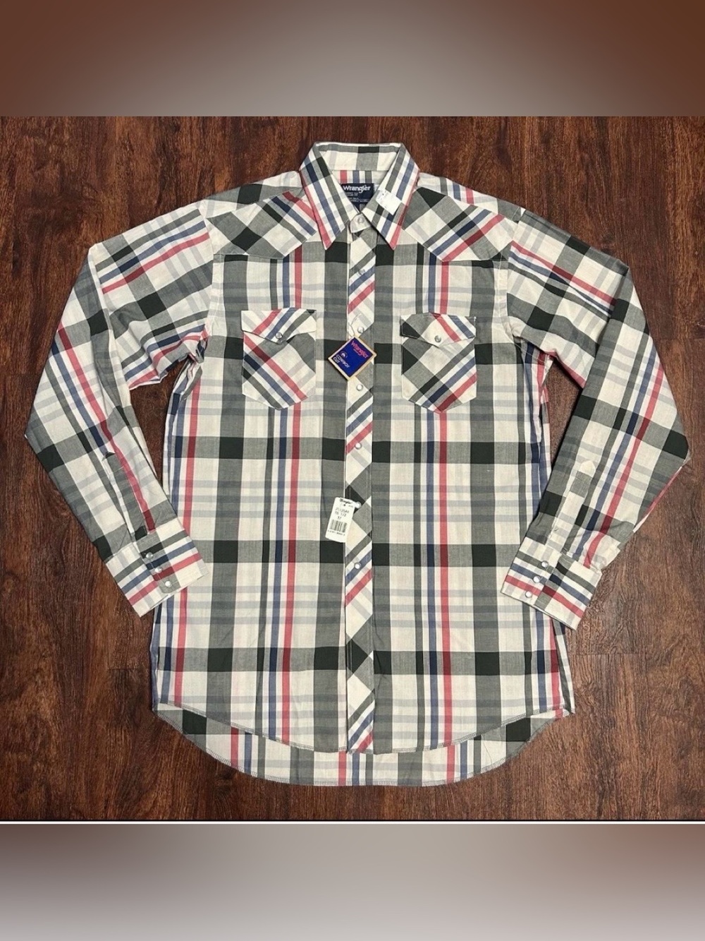 80’s Wrangler Cowboy Cut Vintage Pearl Snap Shirt
